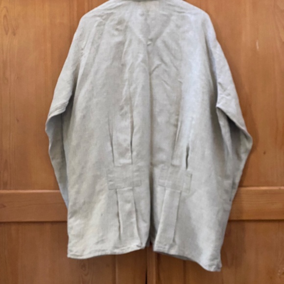 VINTAGE FLAX by Angelheart Placket Jacket Sz L - Picture 2 of 7